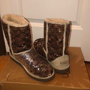 Ugg boots short sparkles